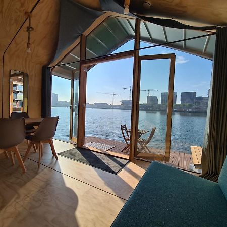 Wikkelboat Nr1 at Floating Rotterdam Rijnhaven Villa Eksteriør bilde