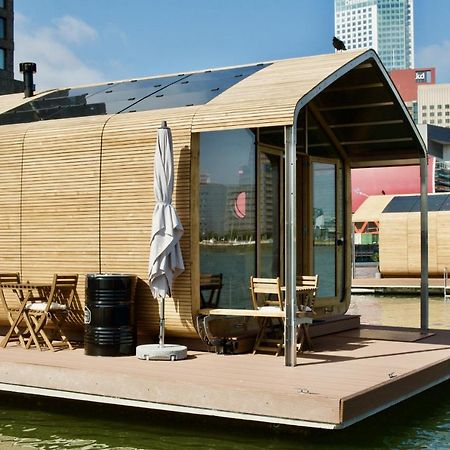 Wikkelboat Nr1 at Floating Rotterdam Rijnhaven Villa Eksteriør bilde