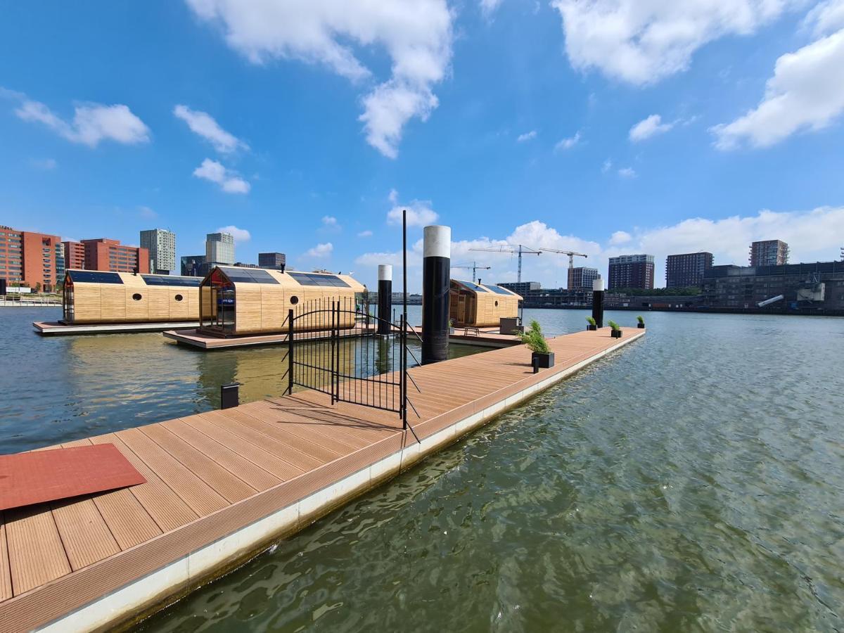 Wikkelboat Nr1 at Floating Rotterdam Rijnhaven Villa Eksteriør bilde
